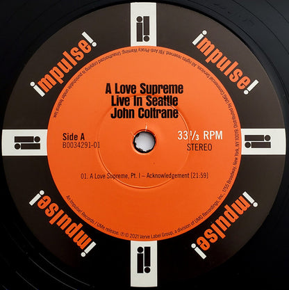A Love Supreme: Live In Seattle - secondary