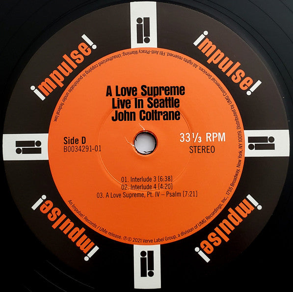 A Love Supreme: Live In Seattle - secondary