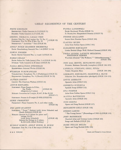 Ludwig van Beethoven, London Philharmonic Orchestra, Sir John Barbirolli, Fritz Kreisler - Violin Concerto In D, Op. 61