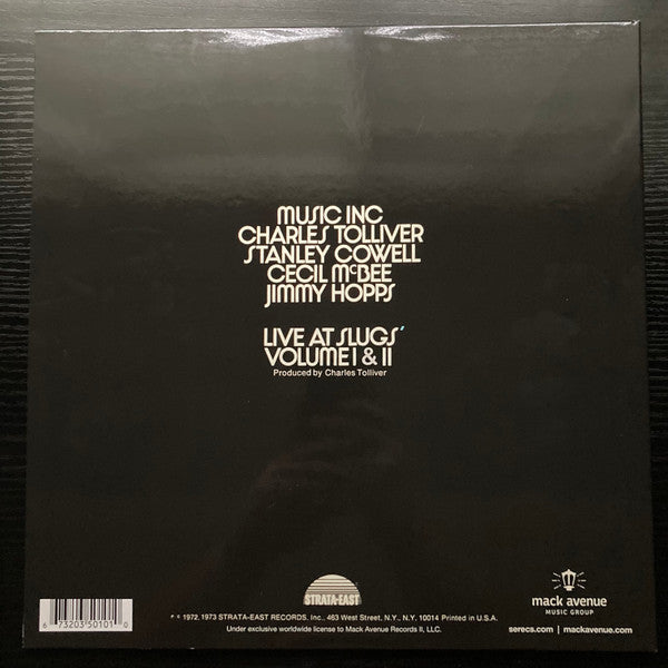 Live At Slugs' I & II - secondary