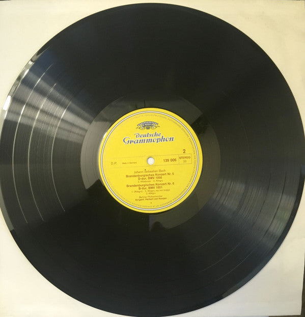 Johann Sebastian Bach, Herbert Von Karajan, Berliner Philharmoniker - Brandenburgische Konzerte Nr. 4, 5 & 6