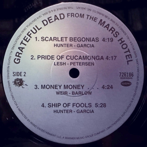 From The Mars Hotel - secondary