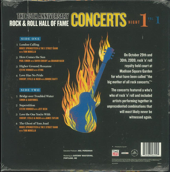 The 25th Anniversary Rock & Roll Hall of Fame Concerts Night 1 - Vol. 1 - secondary