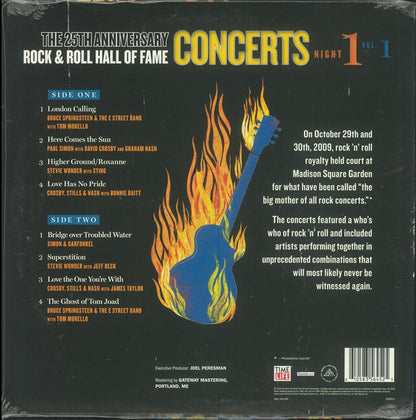 The 25th Anniversary Rock & Roll Hall of Fame Concerts Night 1 - Vol. 1 - secondary
