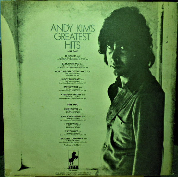 Andy Kim's Greatest Hits - secondary