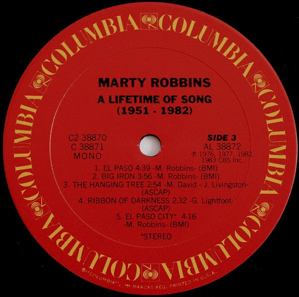 A Lifetime Of Song 1951-1982 - secondary