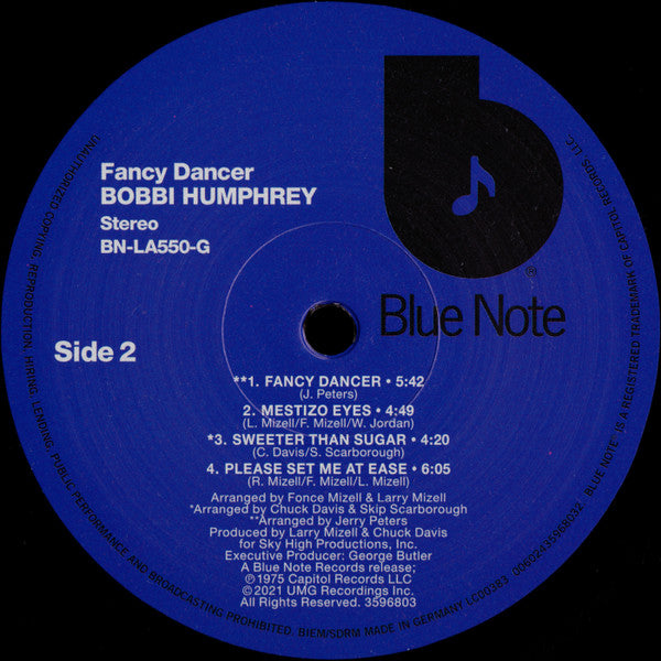 Fancy Dancer - secondary