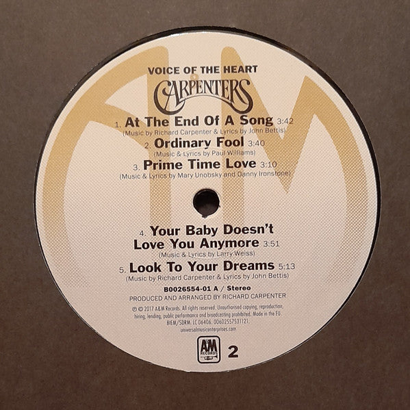 Voice Of The Heart - secondary