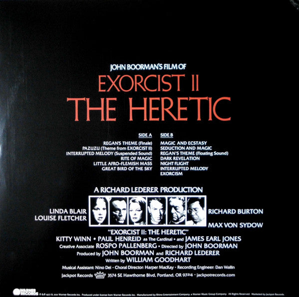 Exorcist II: The Heretic - secondary