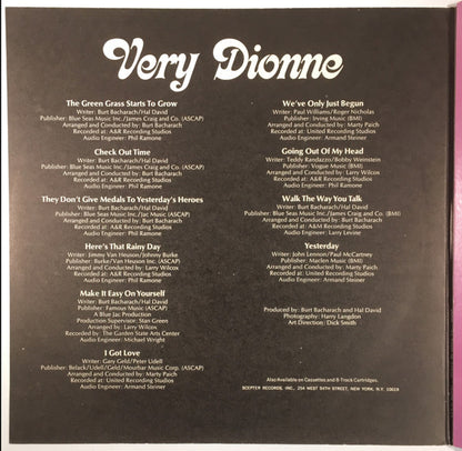 Dionne Warwick - Very Dionne