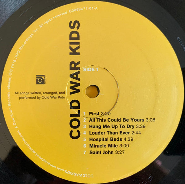 Cold War Kids - secondary