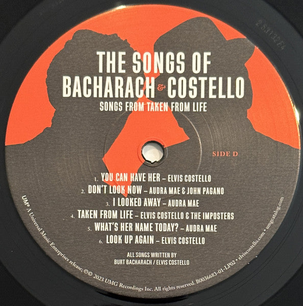 The Songs Of Bacharach & Costello - secondary
