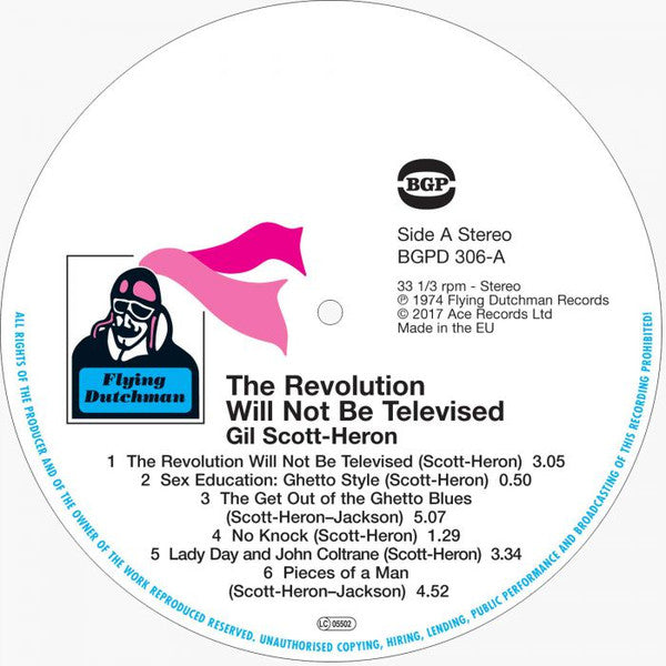 The Revolution Will Not Be Televised - secondary