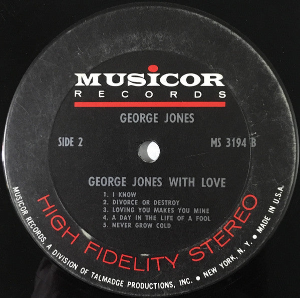 George Jones - George Jones With Love