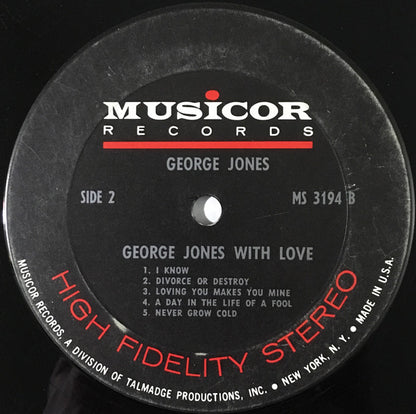 George Jones - George Jones With Love