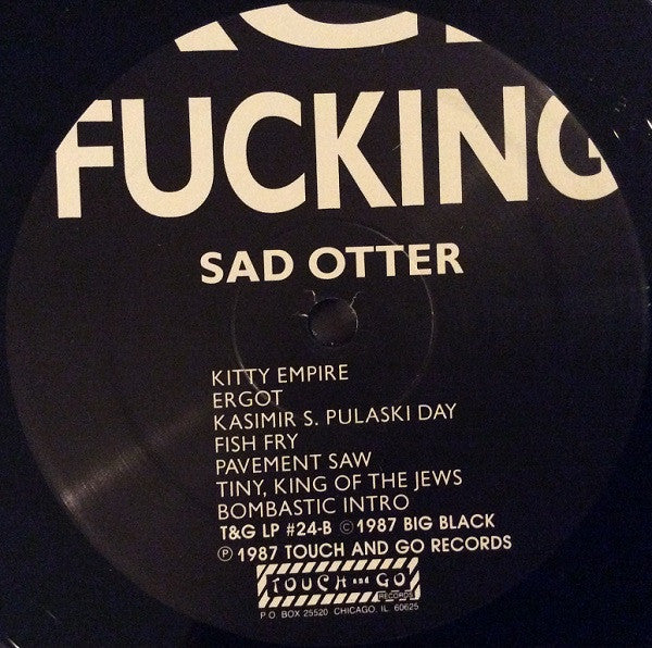 Songs About Fucking - secondary