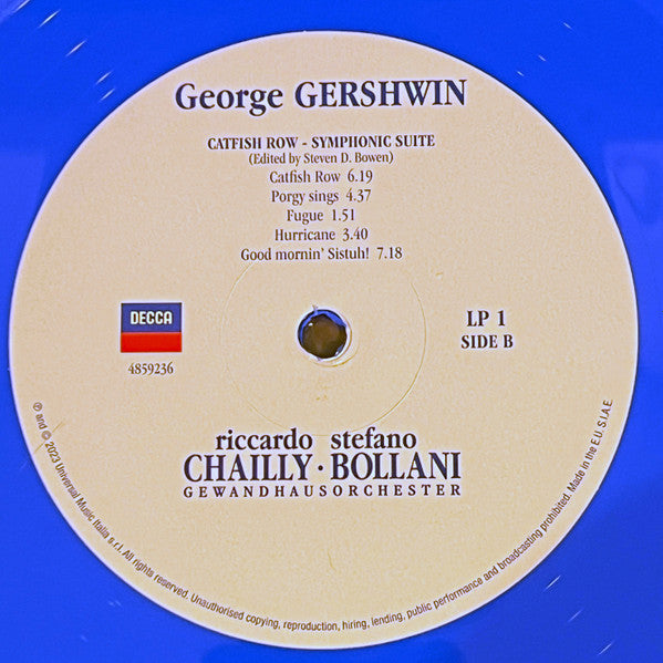 George Gerswin: Rhapsody In Blue; Concerto In F; Catfish Row; Rialto Ripples - secondary