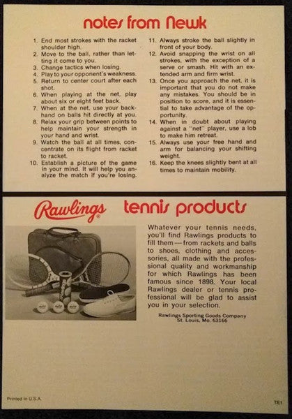 Tennis With John Newcombe - secondary