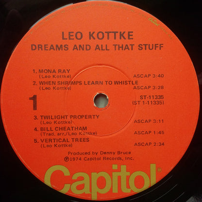 Dreams And All That Stuff - secondary