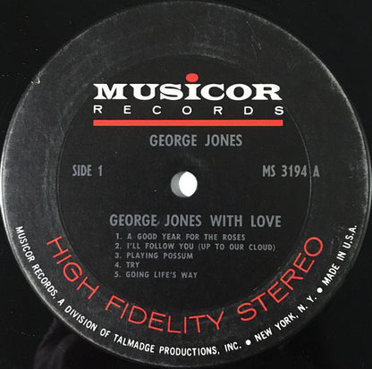 George Jones - George Jones With Love