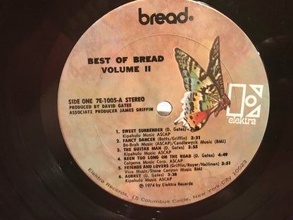 The Best Of Bread Volume Two - secondary