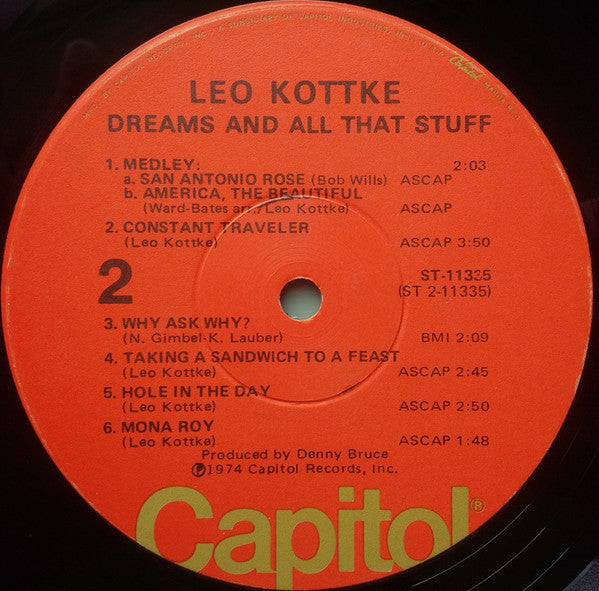 Dreams And All That Stuff - secondary