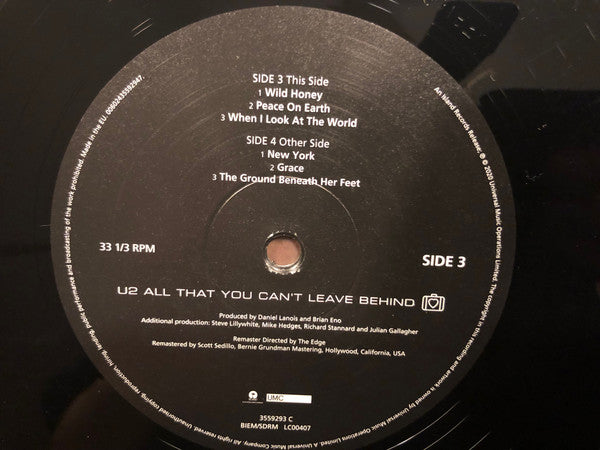 All That You Can't Leave Behind - secondary