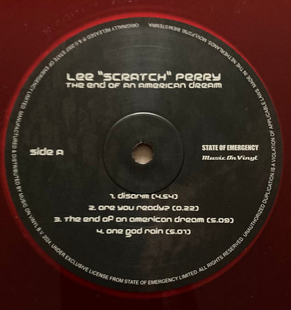 Lee Perry - The End Of An American Dream