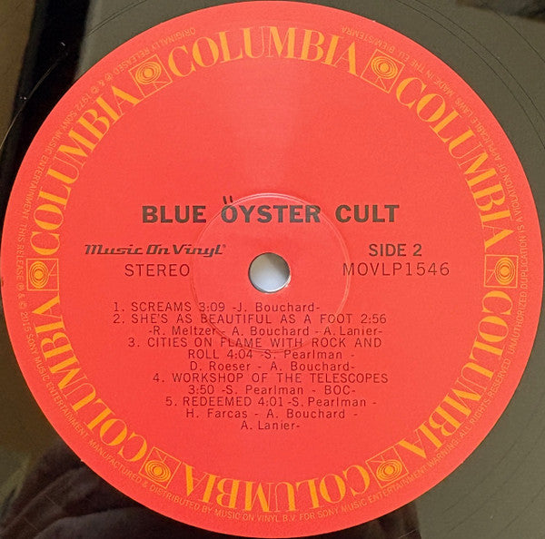 Blue Öyster Cult - secondary