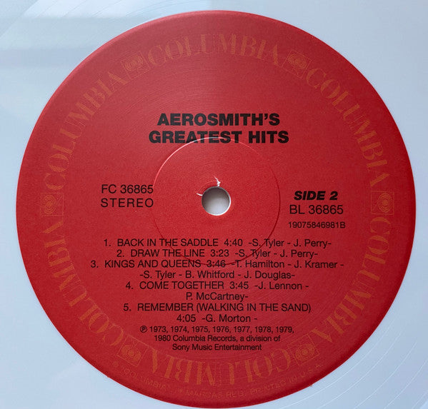 Aerosmith's Greatest Hits - secondary