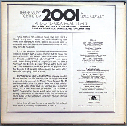 Theme Music For The Film 2001: A Space Odyssey And Other Great Movie Themes - secondary