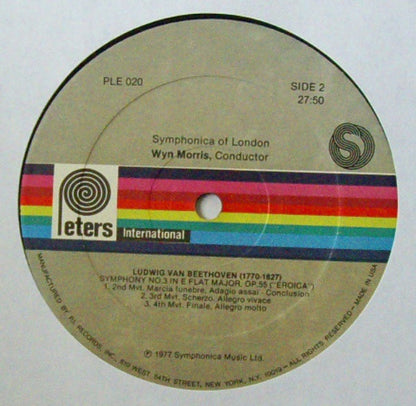 Ludwig van Beethoven, Wyn Morris, Symphonica Of London - Symphony No.3 In E Flat Eroica