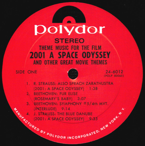 Theme Music For The Film 2001: A Space Odyssey And Other Great Movie Themes - secondary