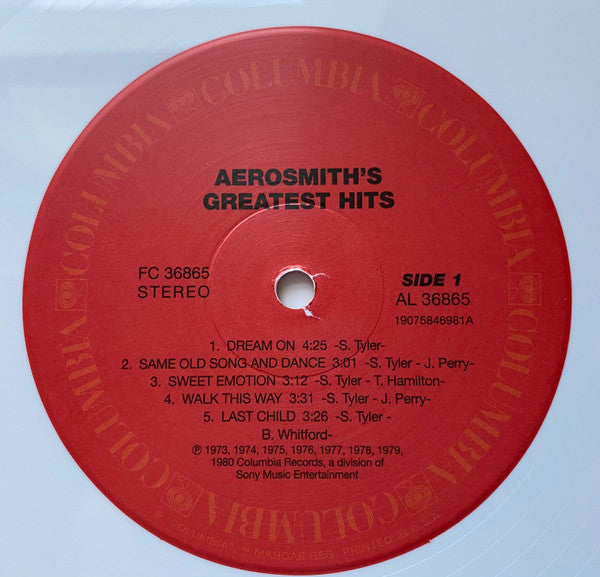 Aerosmith's Greatest Hits - secondary