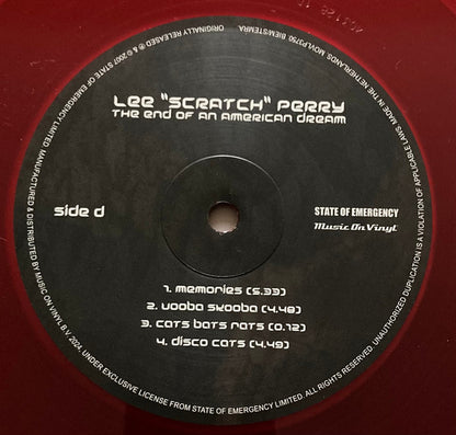 Lee Perry - The End Of An American Dream