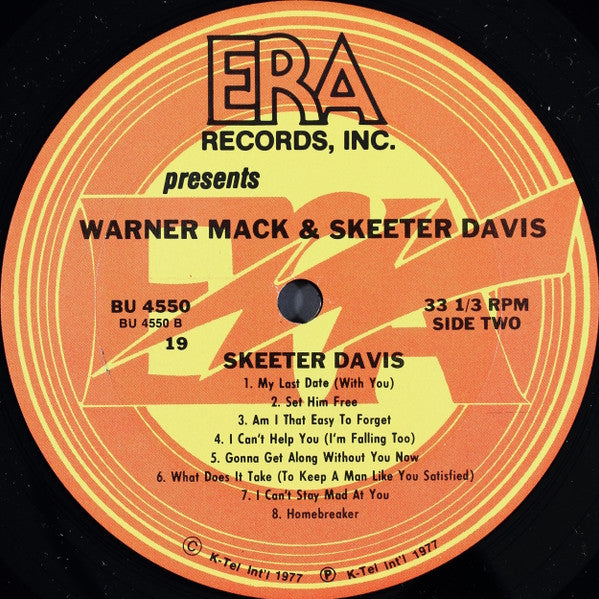 Warner Mack, Skeeter Davis - Warner Mack & Skeeter Davis