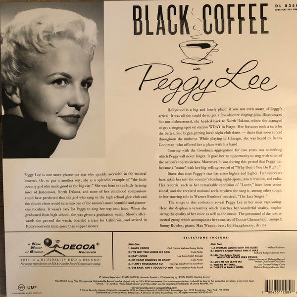 Black Coffee With Peggy Lee - secondary