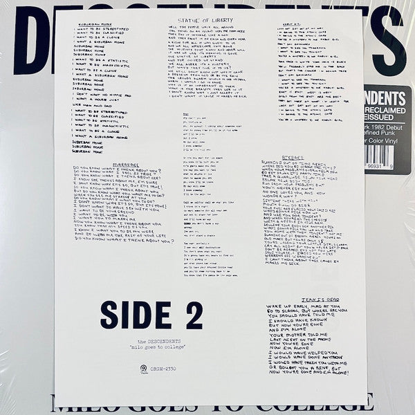 Milo Goes To College - secondary