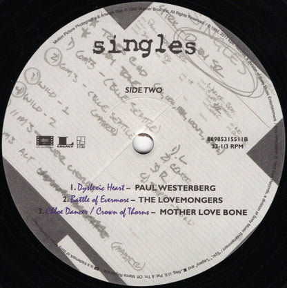 Singles - Original Motion Picture Soundtrack - secondary