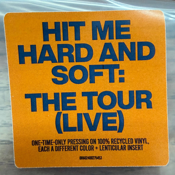 Hit Me Hard And Soft: The Tour (Live) - secondary