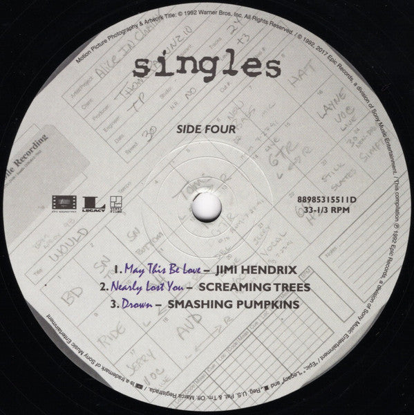 Singles - Original Motion Picture Soundtrack - secondary