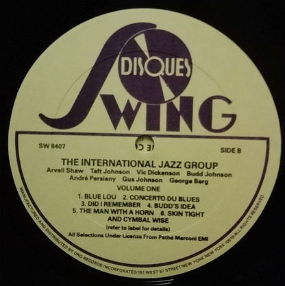The International Jazz Group - Volume One - secondary