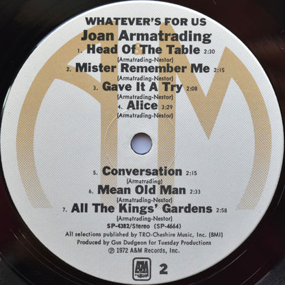 Joan Armatrading - Whatever's For Us