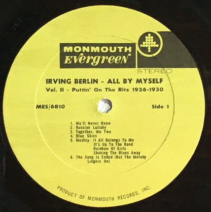 All By Myself: Vol. 2: Puttin' On The Ritz; The Years 1926 - 1930 - secondary