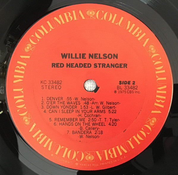 Red Headed Stranger - secondary