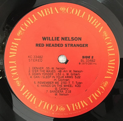 Red Headed Stranger - secondary
