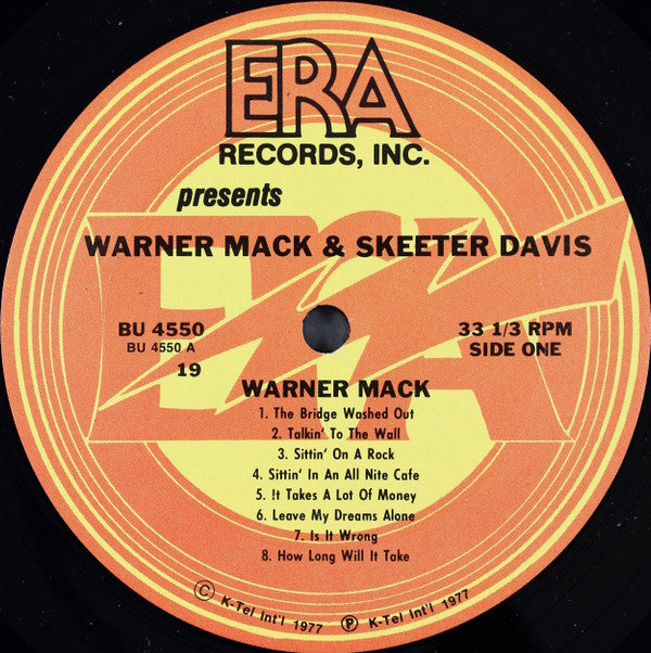 Warner Mack, Skeeter Davis - Warner Mack & Skeeter Davis