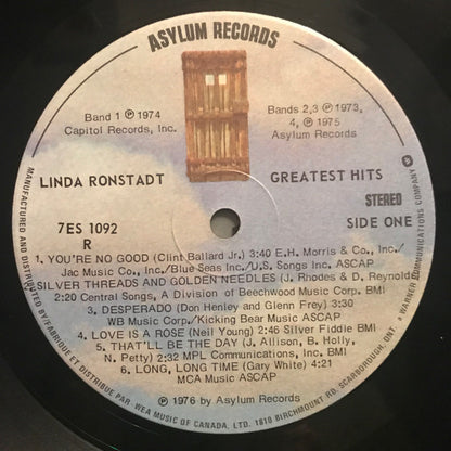 Linda Ronstadt - Linda Ronstadt Greatest Hits