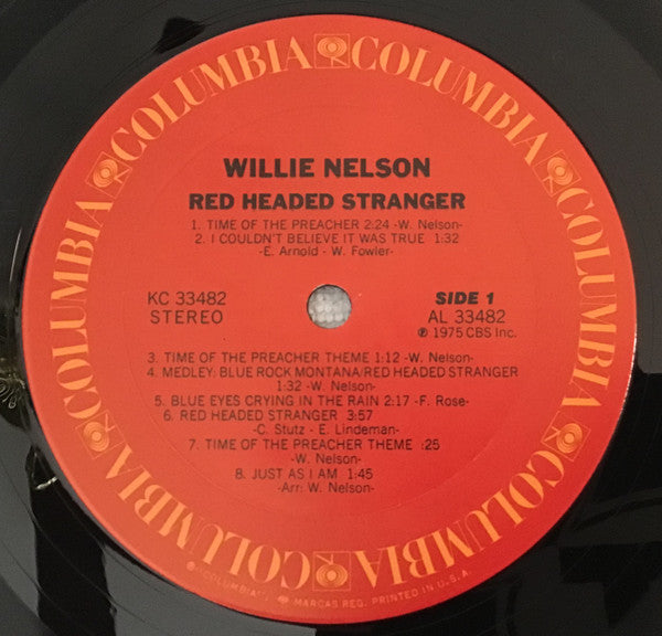 Red Headed Stranger - secondary