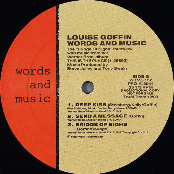Words And Music; The Bridge Of Sighs Interview - secondary
